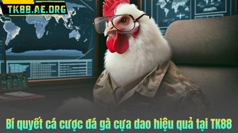 Bí quyết cá cược đá gà cựa dao hiệu quả tại TK88