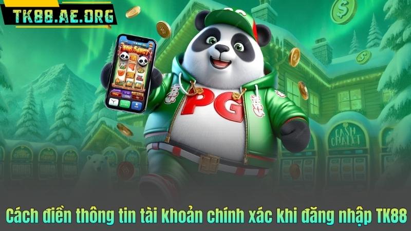 Cách điền thông tin tài khoản chính xác khi đăng nhập TK88
