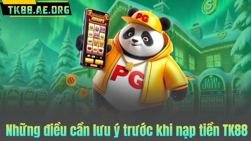 Những điều cần lưu ý trước khi nạp tiền TK88